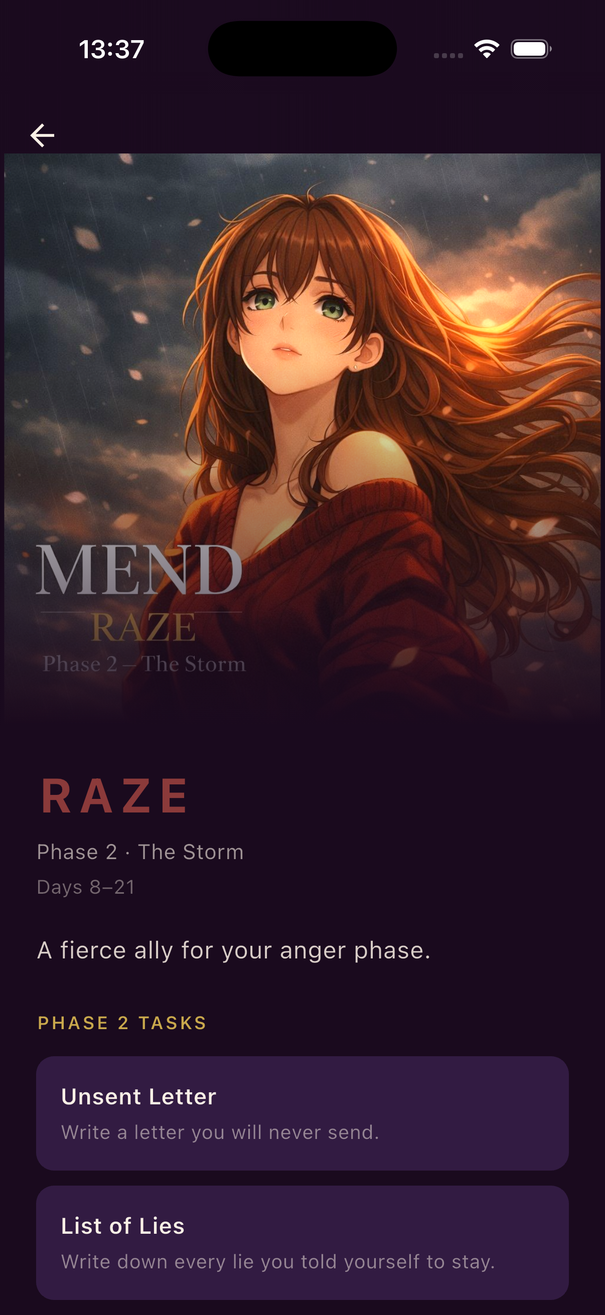 RAZE — The Storm